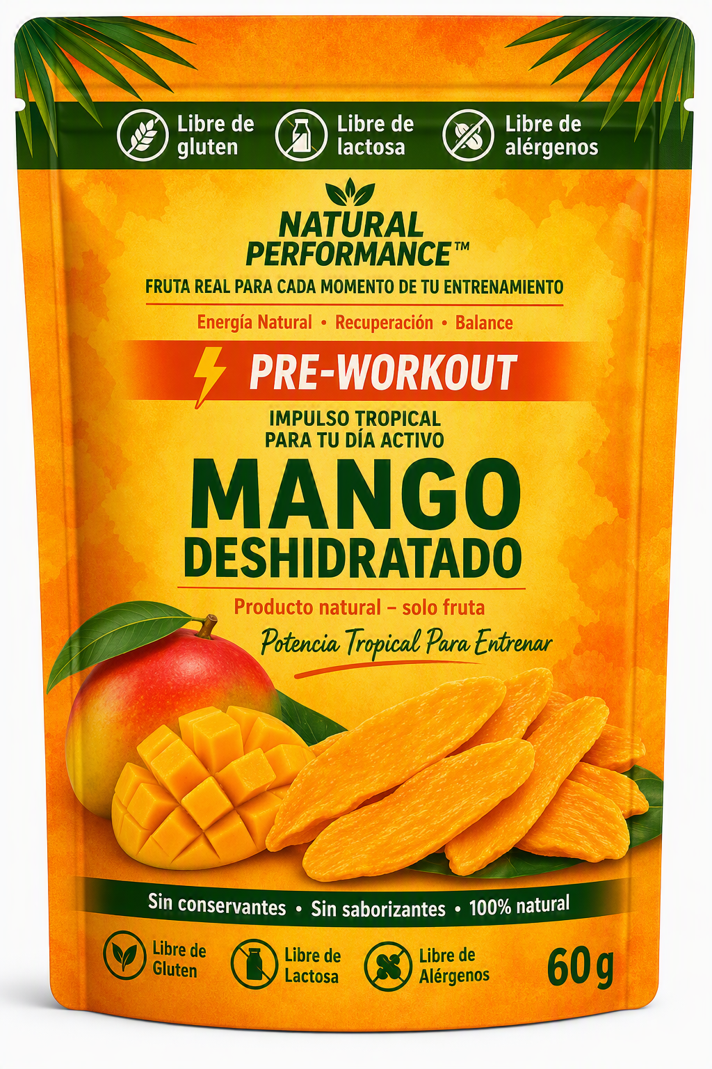 Mango PRE-WORKOUT Natural Performance